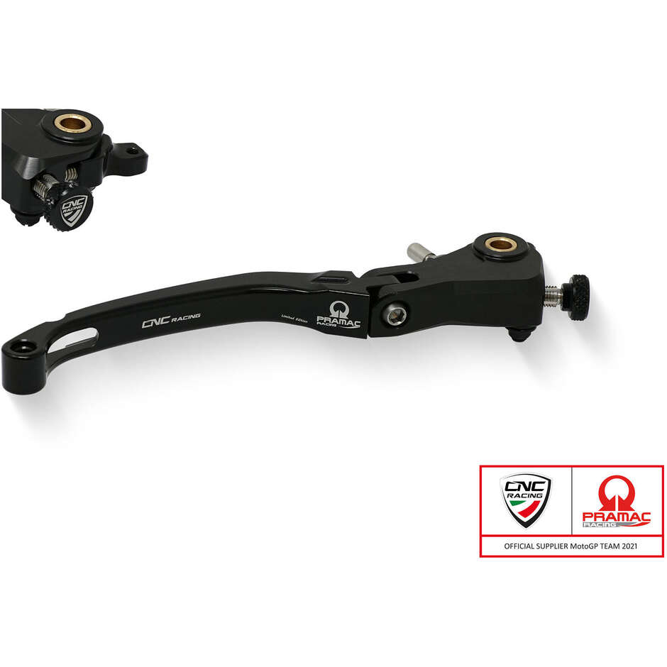 Brake Lever Race LBR04 - Folding Pramac Racing Limited Edition CNC Racing Black