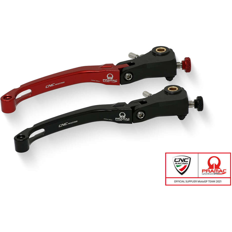 Brake Lever Race LBR04 - Folding Pramac Racing Limited Edition CNC Racing Red