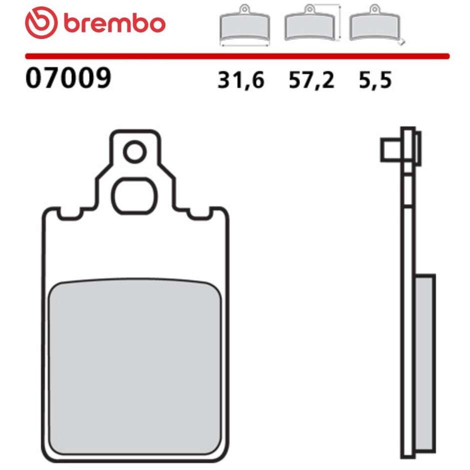Brembo CC 7009 Carbon-Keramik-Motorradbremsbeläge