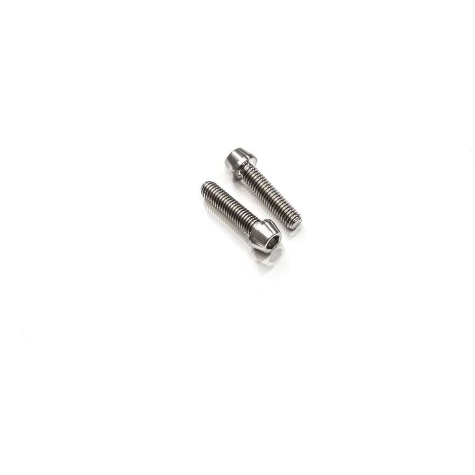 BREMBO CNC Racing PUMP BRACKET screw kit (2 pcs) - Titanium CNC Racing KV428X Titanium
