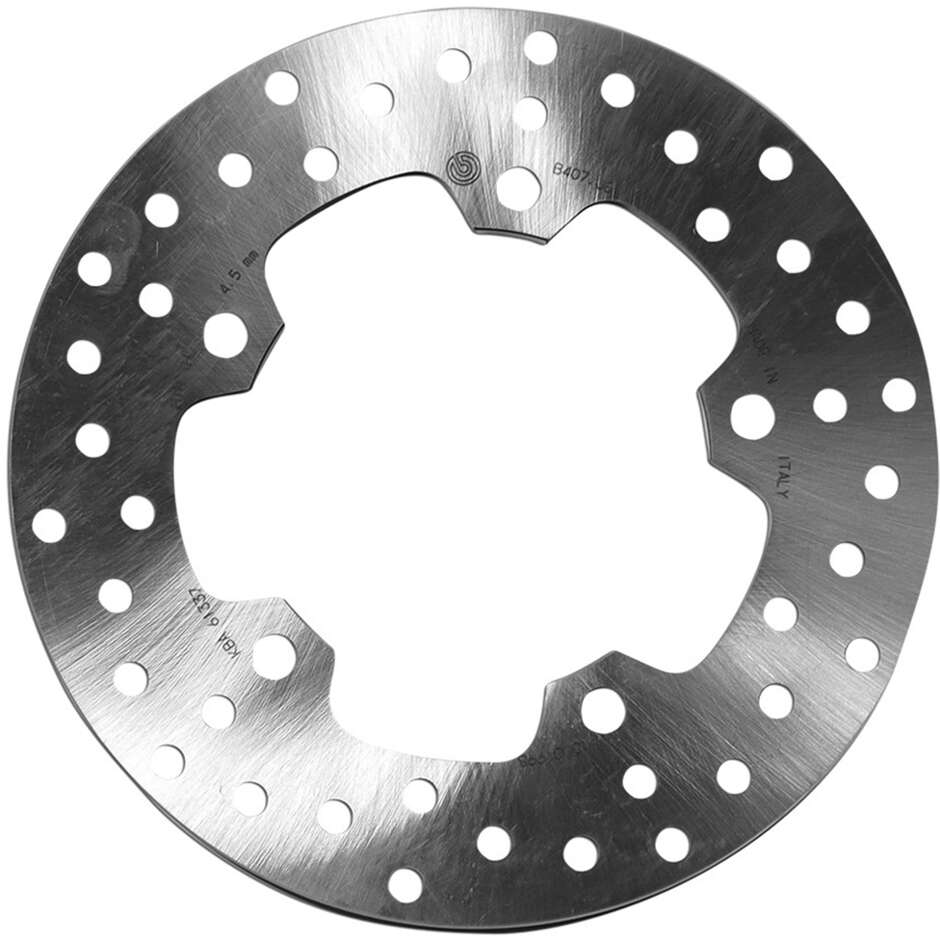Brembo Gold Series 220mm Fixed Rear Motorcycle Brake Disc 68B407J8 For SYM HD2 I (2010-2017); Joymax I (2012-2014) and other models