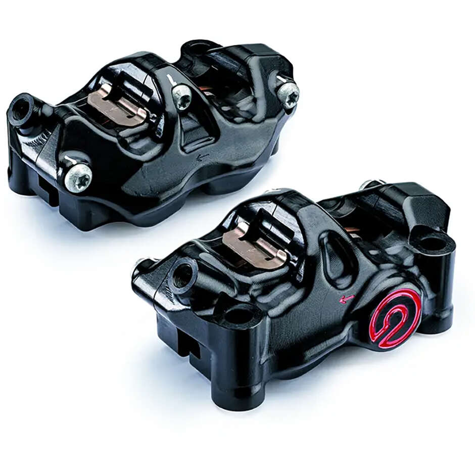 Brembo Racing .484 Café Racer Radial 108mm CNC Vorderrad-Motorradbremssattel-Kit 220B47320