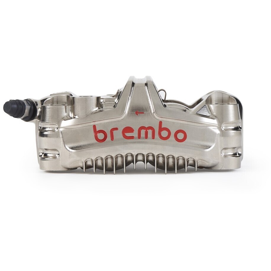 Brembo Racing GP4-MS 108mm Radial CNC Vorderrad-Motorradbremssattel-Kit mit Kühlrippen 220D60030