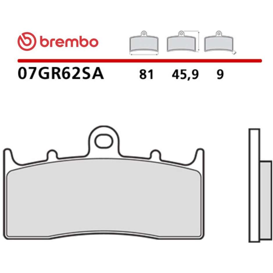 Brembo SA 07GR62SA Sintered Front Motorcycle Brake Pads