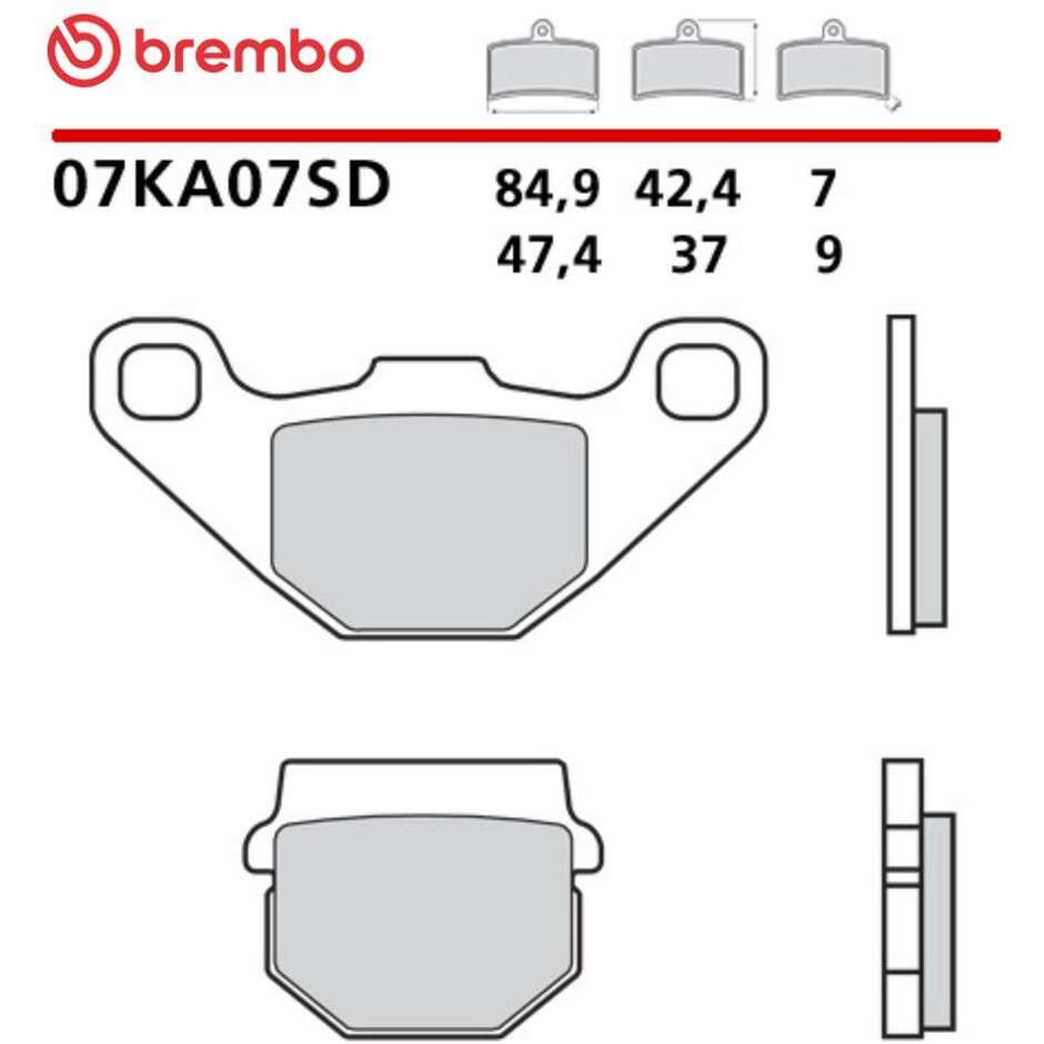 Brembo SD 07KA07SD Sinter-Bremsbeläge für Enduro-Motorräder