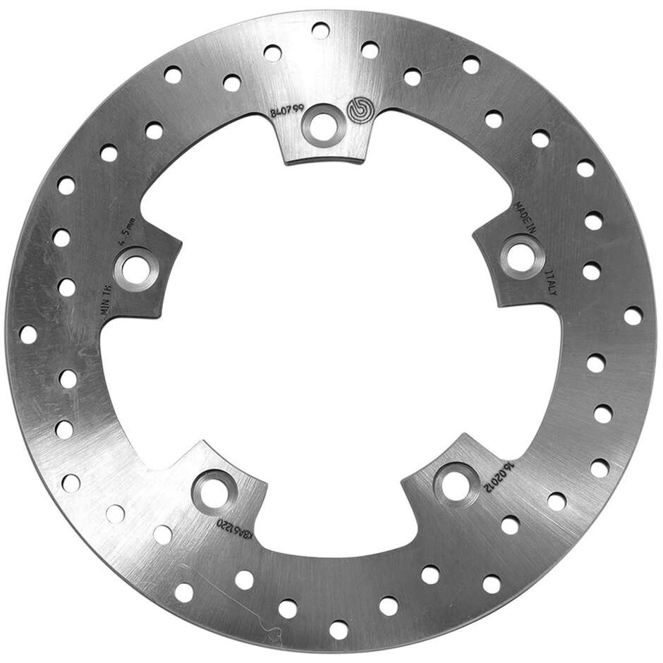 Brembo Serie Oro 240 mm Rear Fixed Motorcycle Brake Disc 68B40799 For KYMCO Downtown I TCS (E5) (2021) and other models