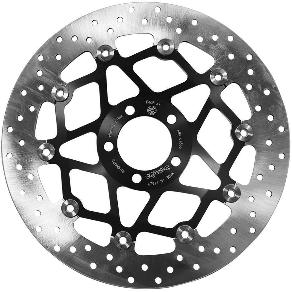 Brembo Serie Oro 320mm schwimmend gelagerte Vorderrad-Motorradbremsscheibe 78B408A1
