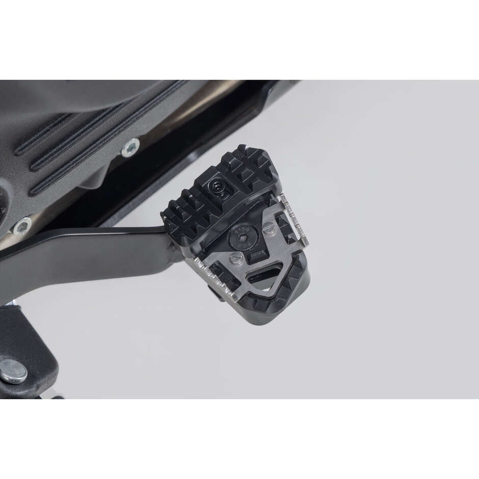 Bremshebelverlängerung Schwarz/Silber Sw-Motech FBE.41.620.10000/B für Royal Enfield Himalayan 450 / Rally