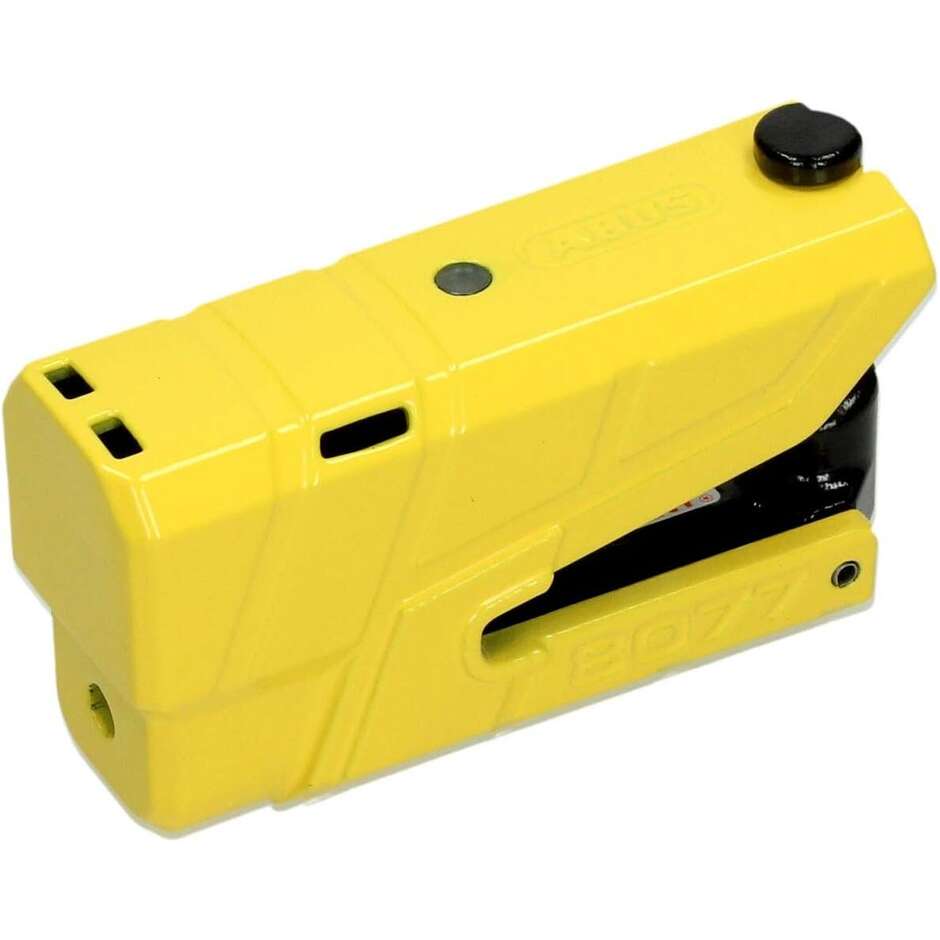Bremsscheibenschloss ABUS Detecto X-Plus 8077 gelb mit Alarm und Sensor-Ebene 18