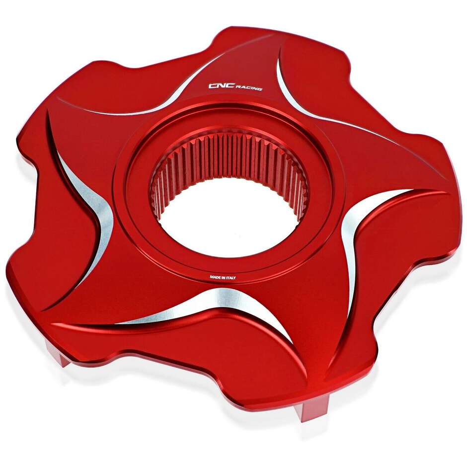BRIDE COURONNE FL505 MV AGUSTA BICOLORE CNC Racing Rouge Argent