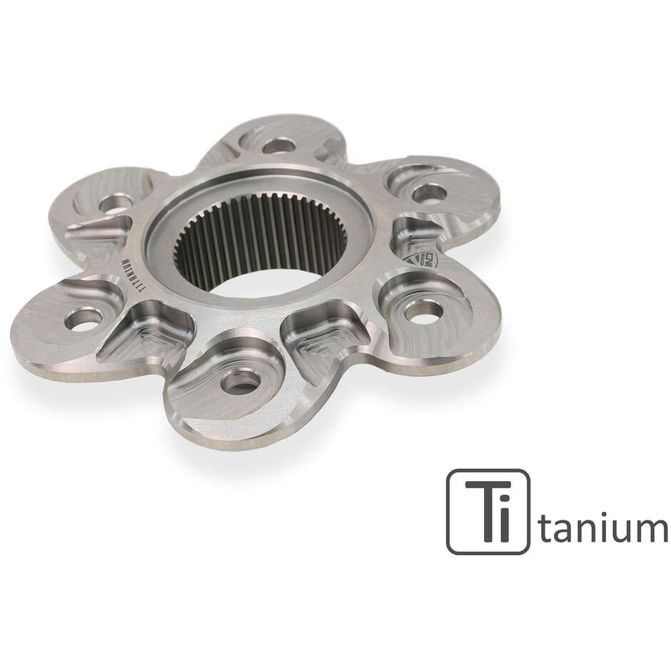 Bride de couronne Ducati - Titane FL506 CNC Racing Titanium