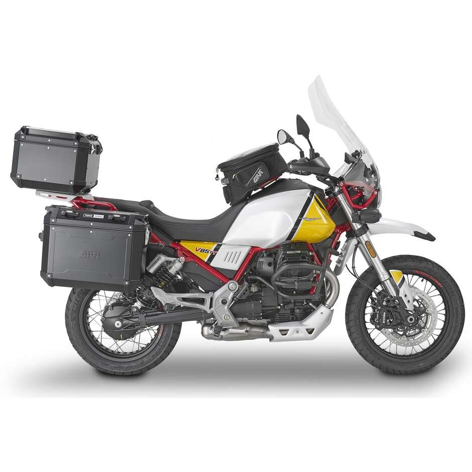 Bride de sacoche de réservoir Givi TankLock pour Moto Guzzi V 85 TT (2019-23)