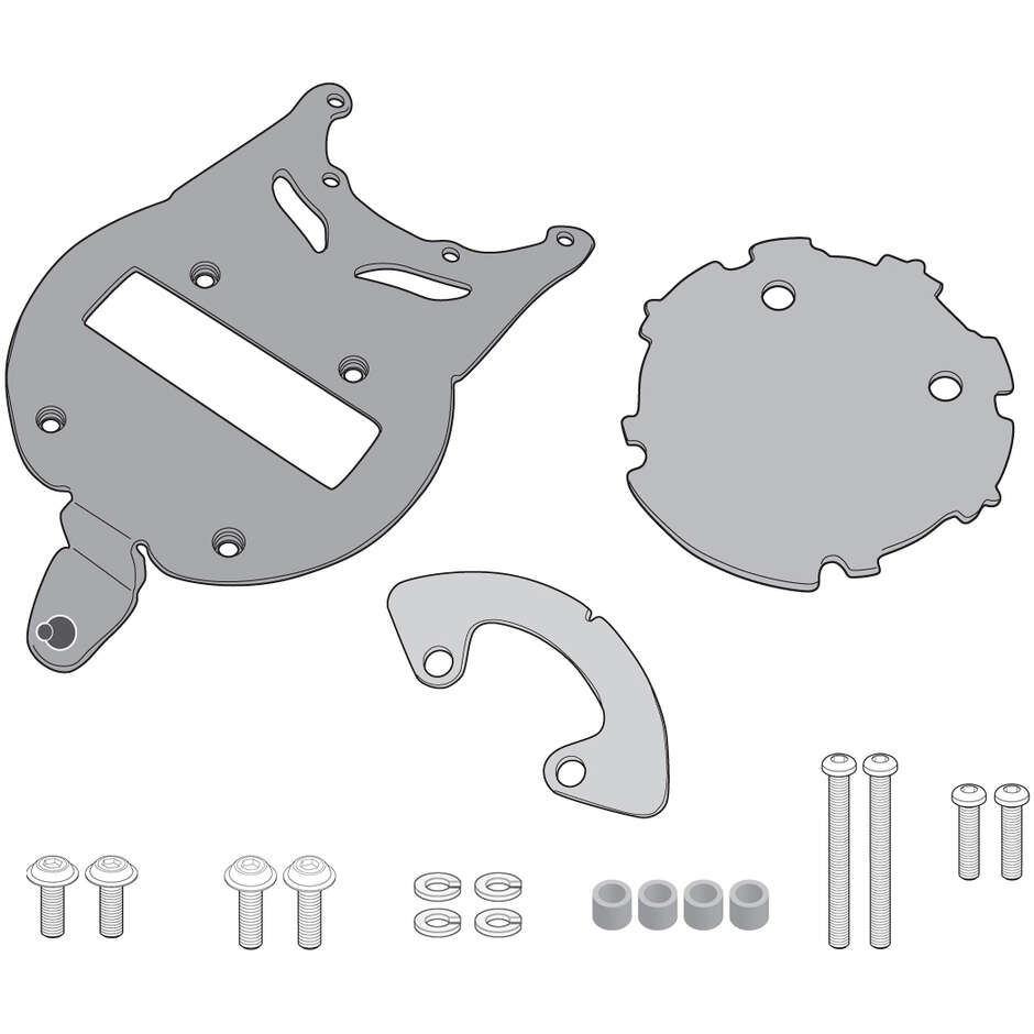 Bride pour sacoches de réservoir TankLock, TanklockED Givi BF51 Pour différents modèles KTM dans la fiche technique