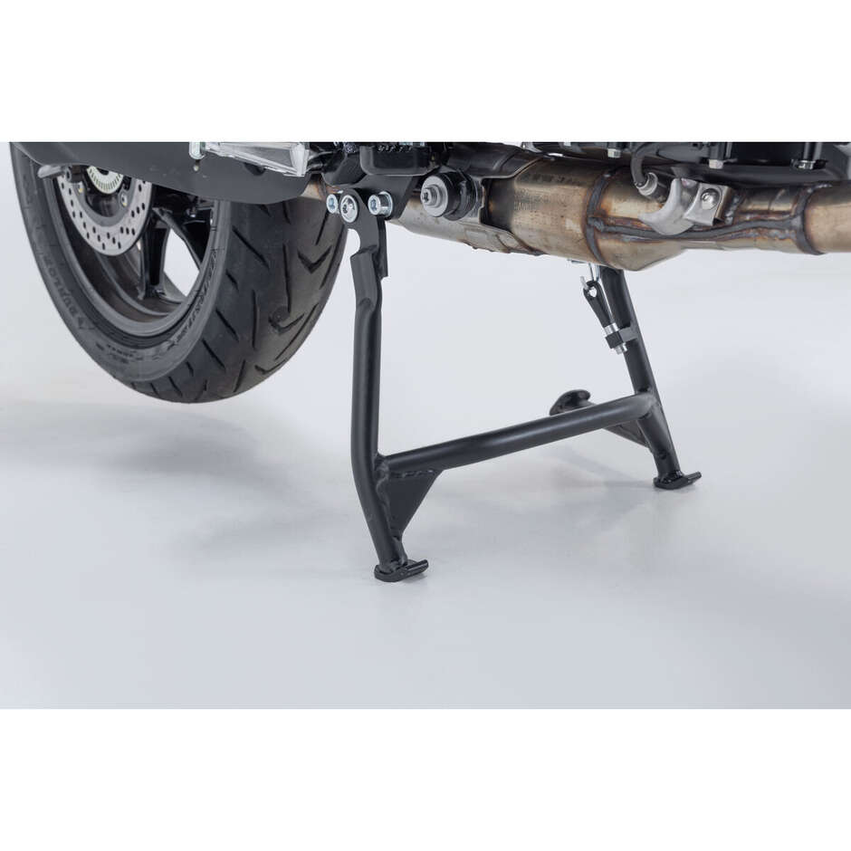 Béquille centrale de moto noire Sw-Motech HPS.05.598.10000/B pour Suzuki V-Strom 800 (22-)
