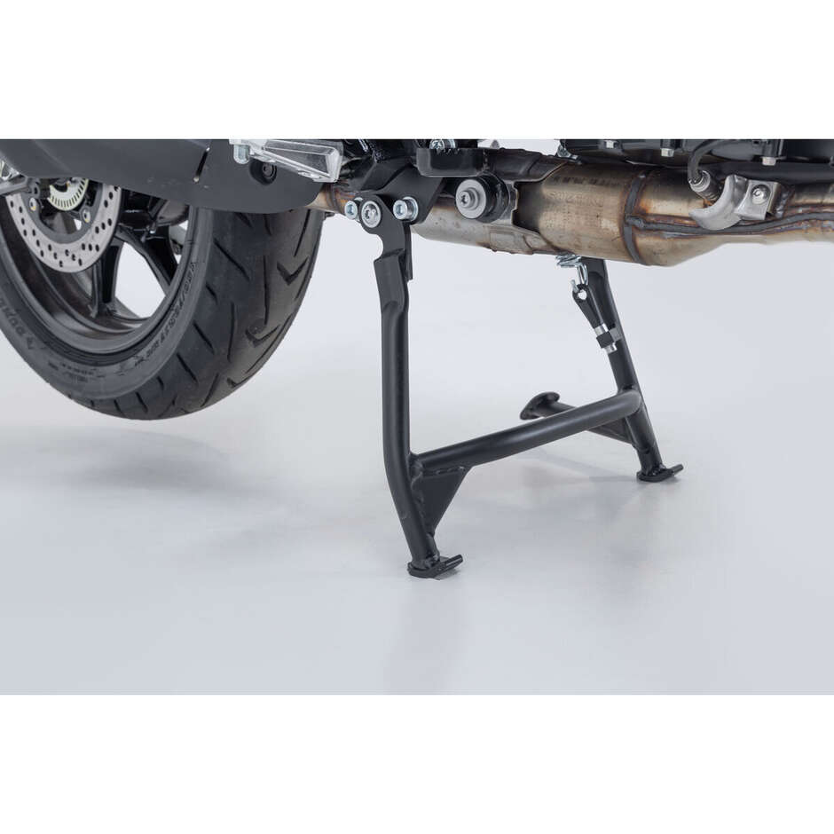 Béquille centrale de moto noire Sw-Motech HPS.05.598.10000/B pour Suzuki V-Strom 800 (22-)