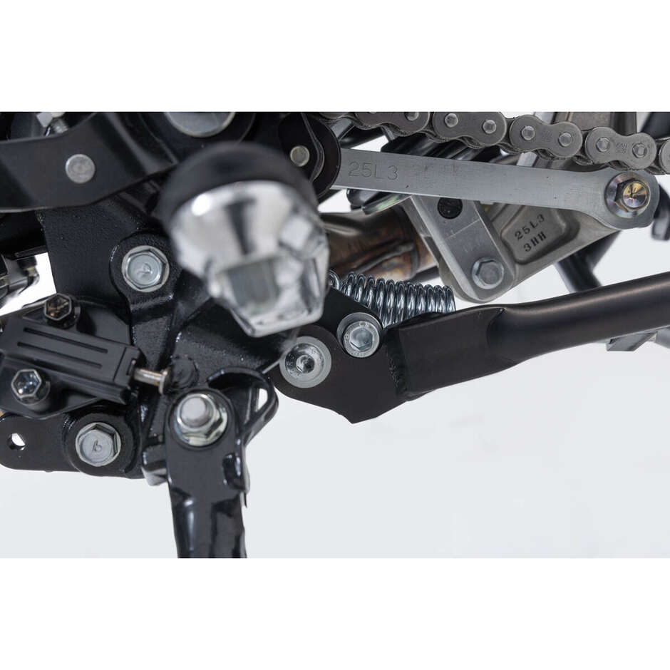 Béquille centrale de moto noire Sw-Motech HPS.05.598.10000/B pour Suzuki V-Strom 800 (22-)