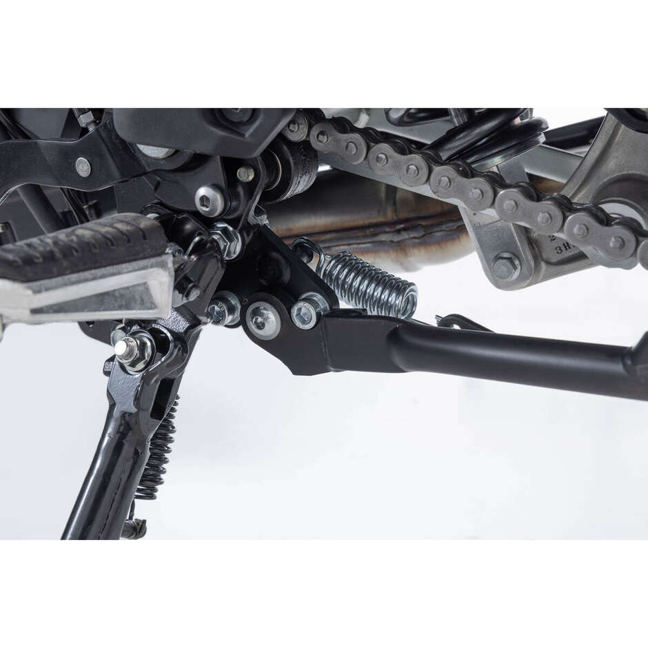 Béquille centrale de moto noire Sw-Motech HPS.05.598.10000/B pour Suzuki V-Strom 800 (22-)