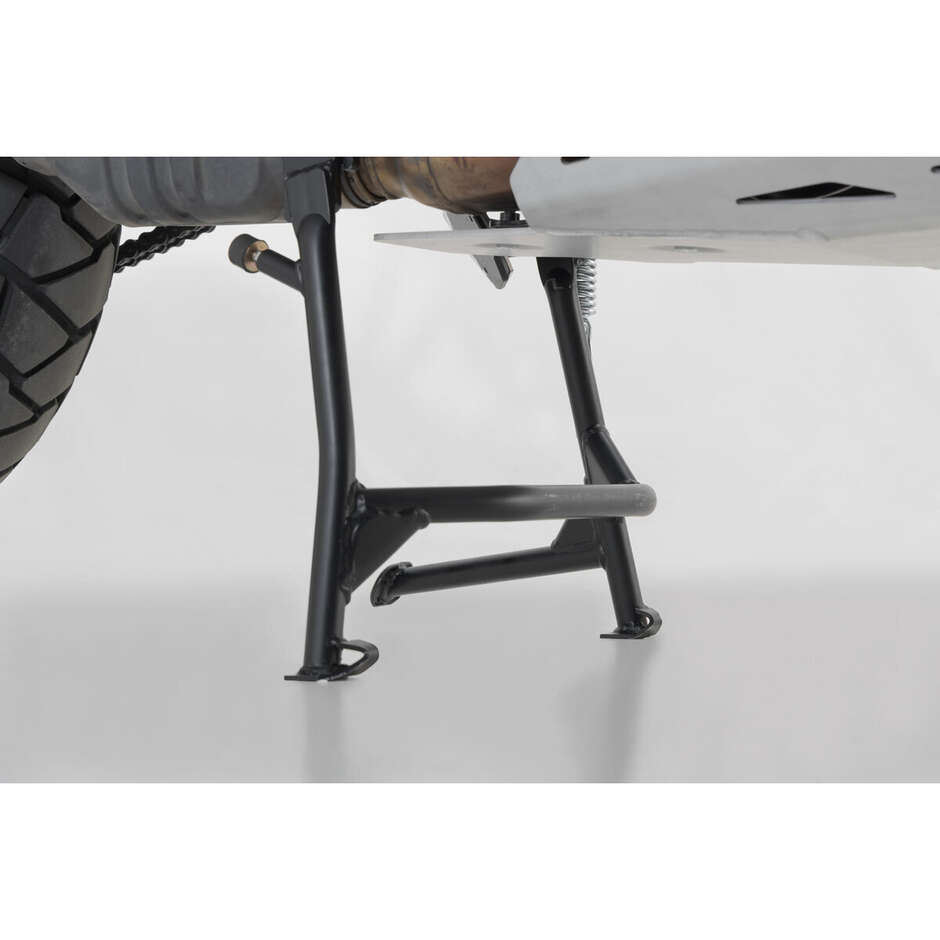 Béquille centrale noire pour moto Sw-Motech HPS.18.911.10001/B pour Harley-Davidson Pan America (21-)