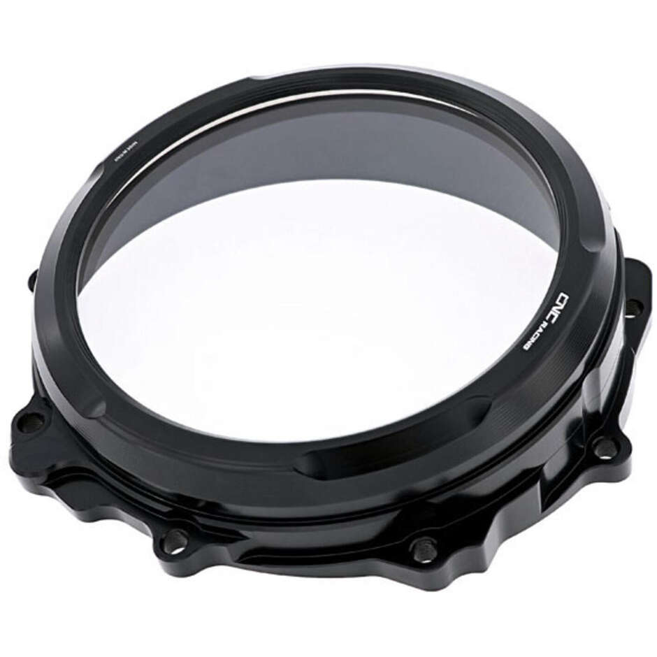 CA300 Transparenter Kupplungsdeckelsatz MV Agusta CNC Racing Schwarz