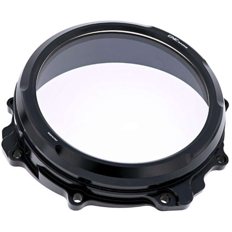 CA300 Transparenter Kupplungsdeckelsatz MV Agusta CNC Racing Schwarz