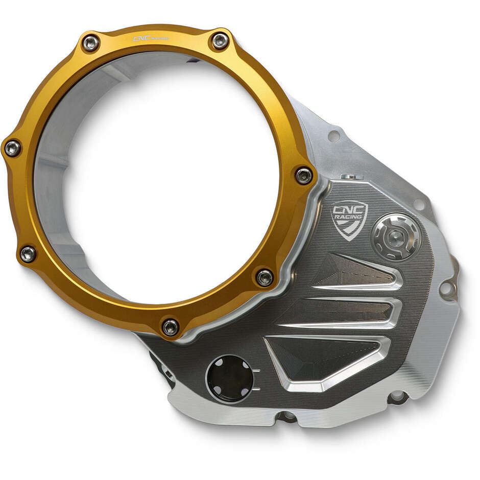 CA501 Clear Carter for Ducati BICOLOR Oil Clutches CNC Racing Silver Gold