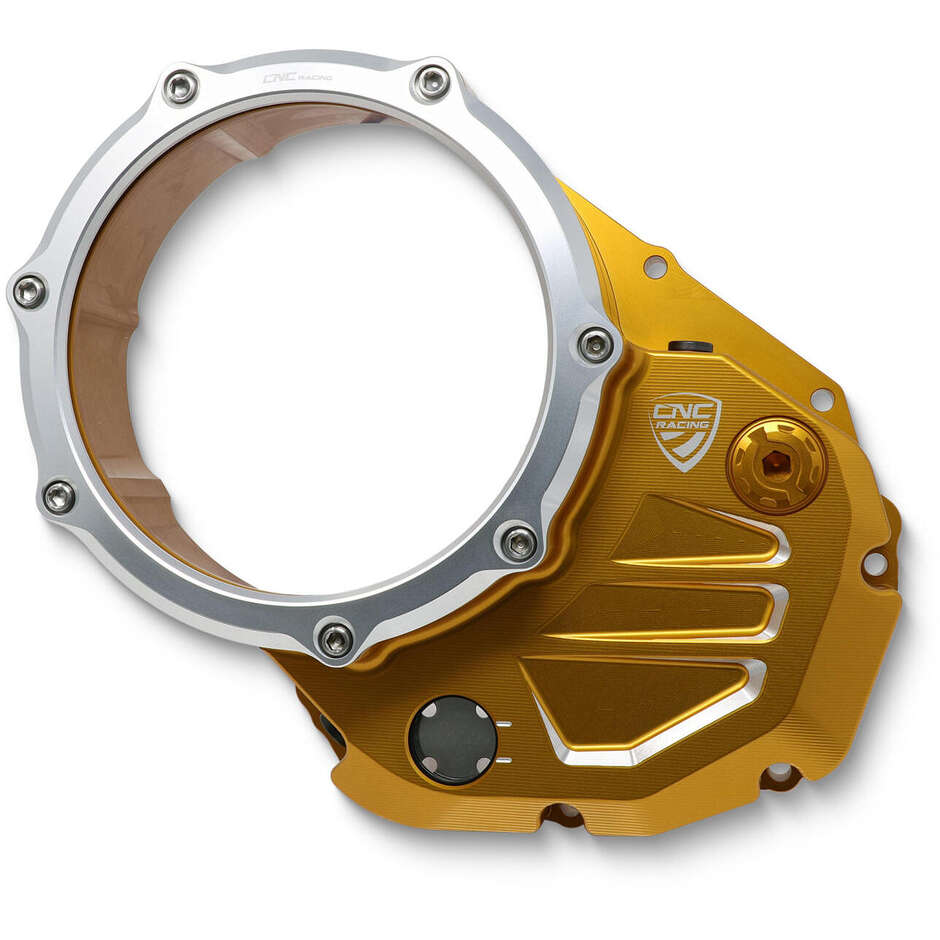 CA502 Clear Carter for Ducati BICOLOR Oil Clutches CNC Racing Gold Silver