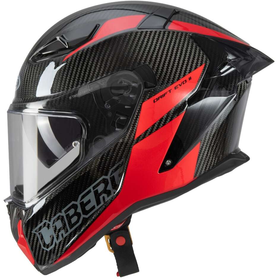 Caberg DRIFT EVO 2 CARBON NOVA Red Full Face Motorcycle Helmet