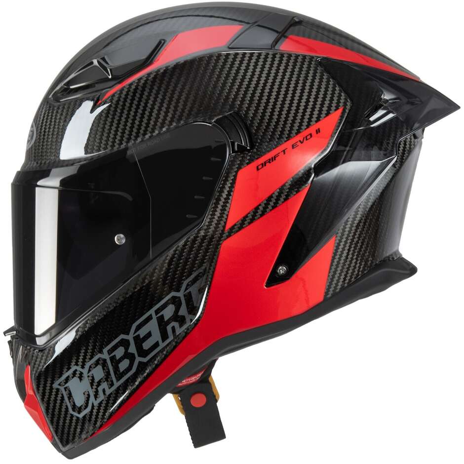 Caberg DRIFT EVO 2 CARBON NOVA Red Full Face Motorcycle Helmet