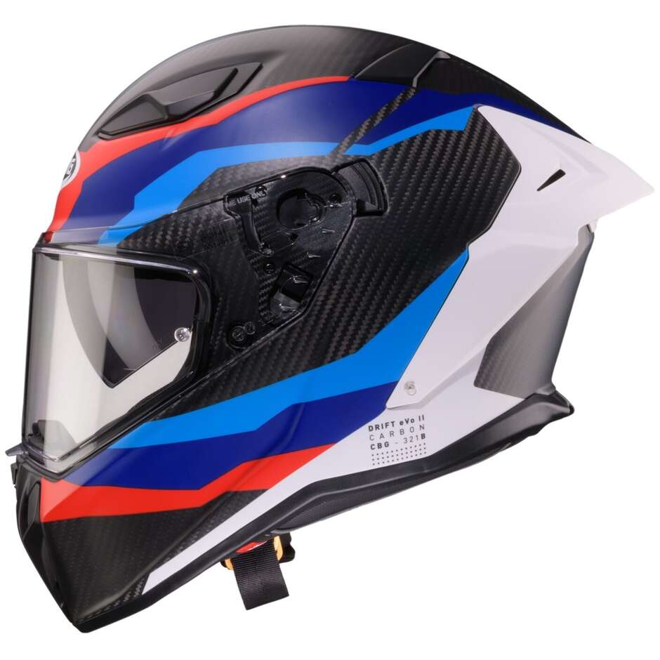 Caberg DRIFT EVO 2 MATT CARBON MSPORT Full Face Motorcycle Helmet