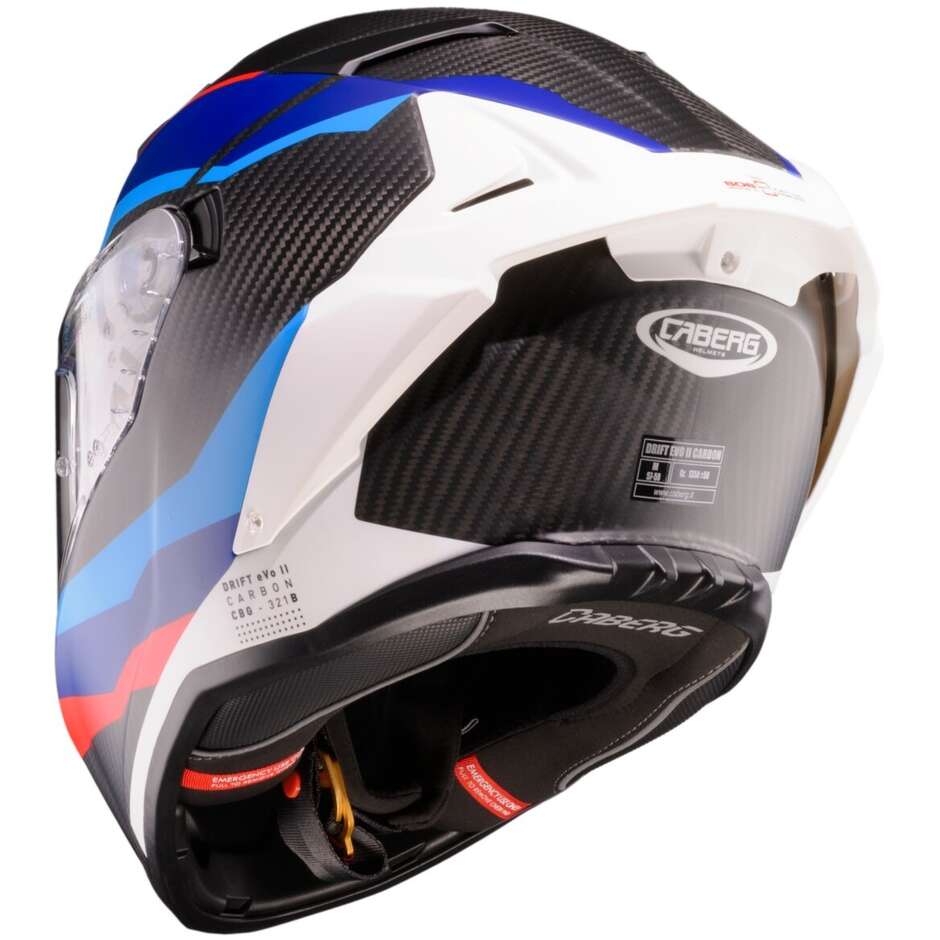 Caberg DRIFT EVO 2 MATT CARBON MSPORT Full Face Motorcycle Helmet