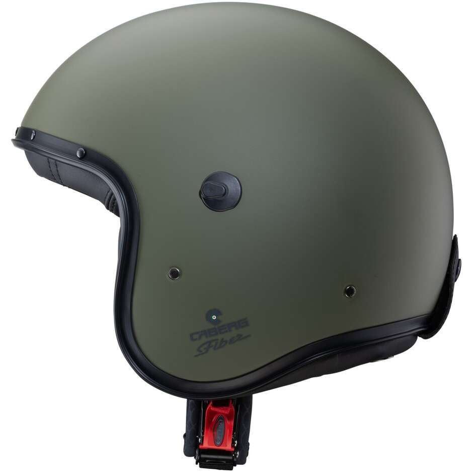 Caberg FREERIDE X Motorcycle Jet Shell Militare Green Opaque