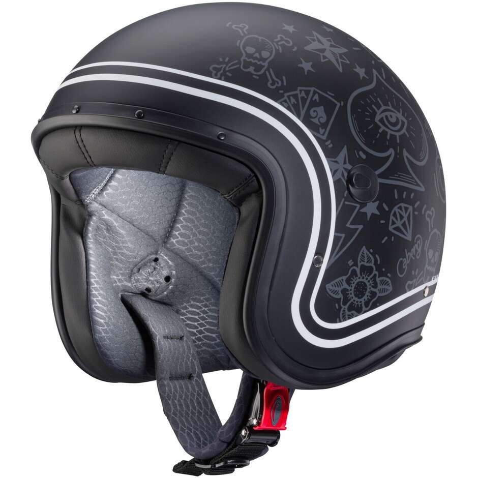 Caberg Jet Motorcycle Helmet JET FREERIDE TATTOO