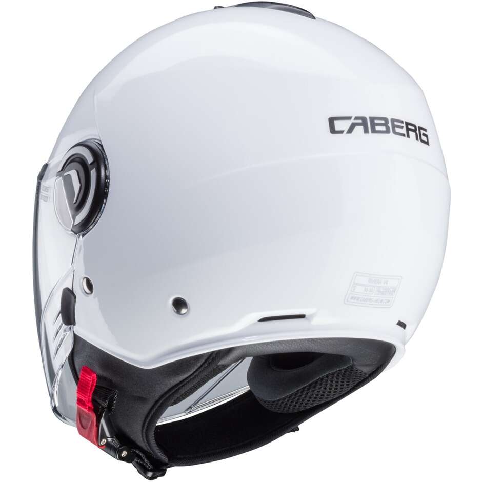 Caberg RIVIERA V4X Jet Motorcycle Helmet White