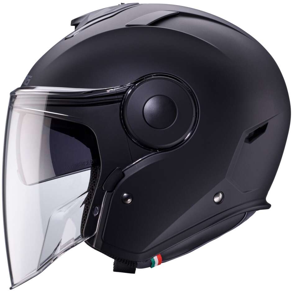 Caberg SOHO Matt Black Motorcycle Jet Helmet