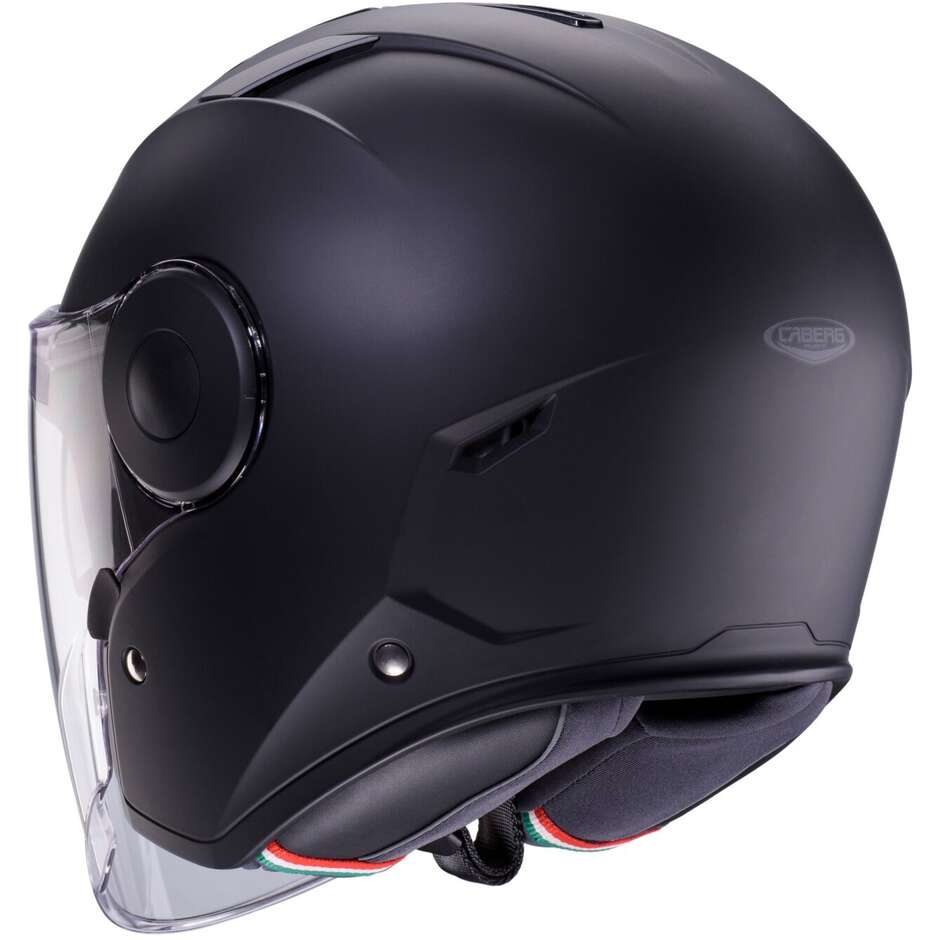 Caberg SOHO Matt Black Motorcycle Jet Helmet