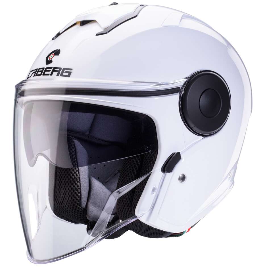 Caberg SOHO Weißer Motorrad-Jethelm