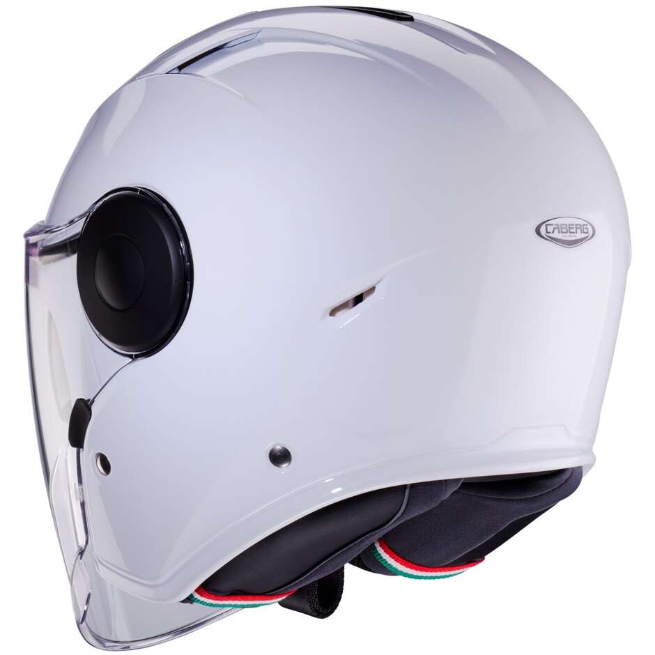 Caberg SOHO Weißer Motorrad-Jethelm