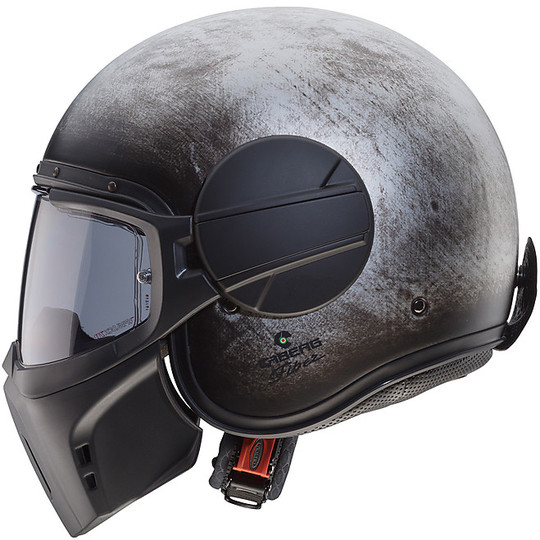 Cabron GHOST IRON Moto Jet Helmet