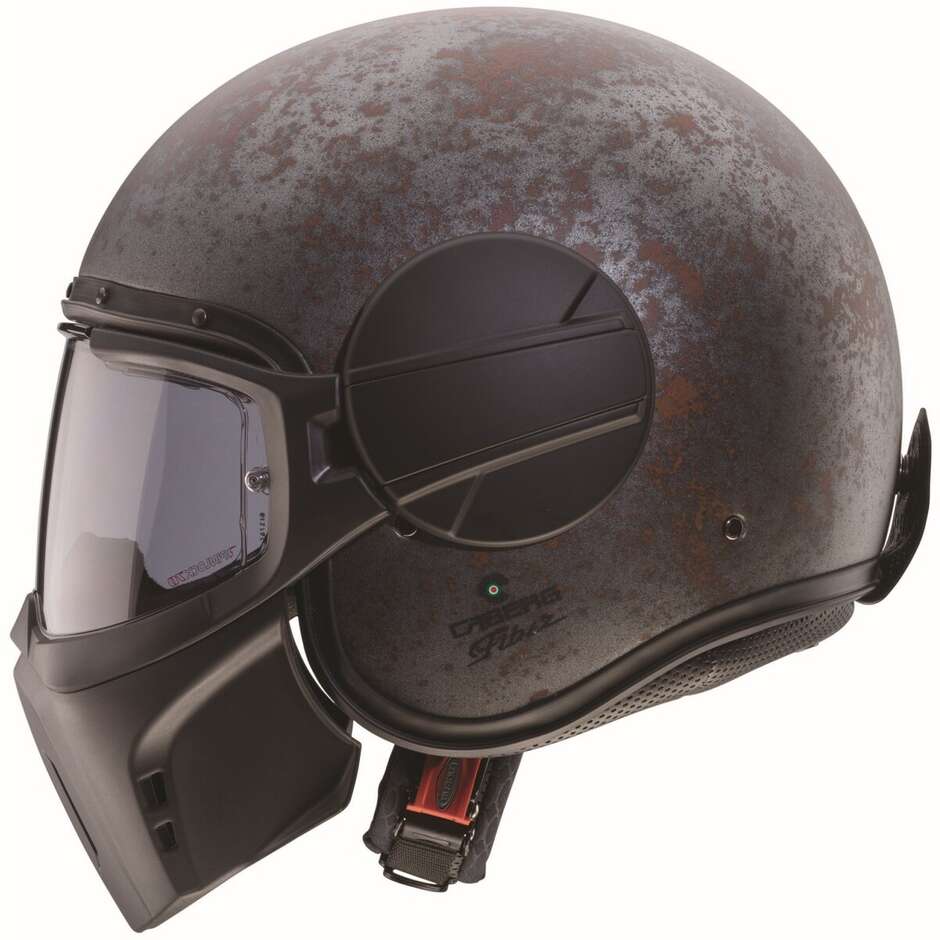 Cabron GHOST RUSTY Moto Jet Helmet