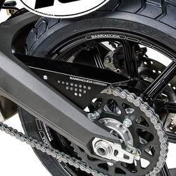 Support de plaque d'immatriculation moto Barracuda spécifique pour Kawasaki  ER6-N (2005-2008) Vente en Ligne 