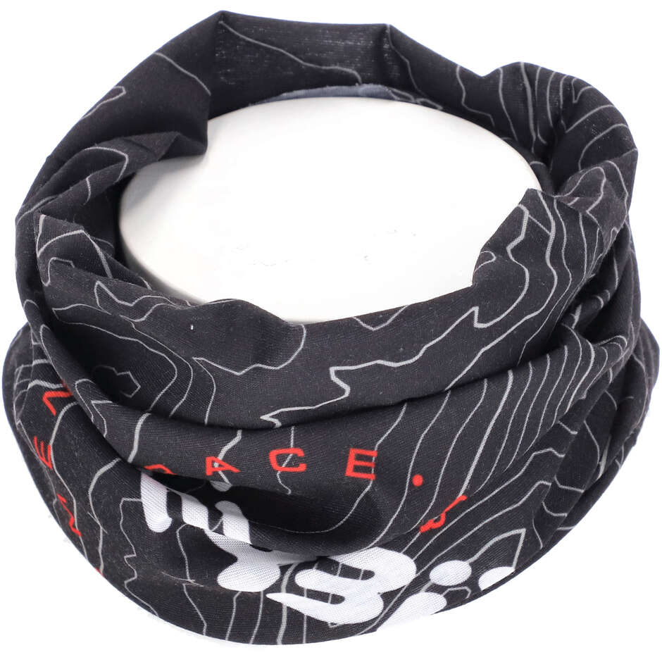 Cache-cou Acerbis REG noir rouge