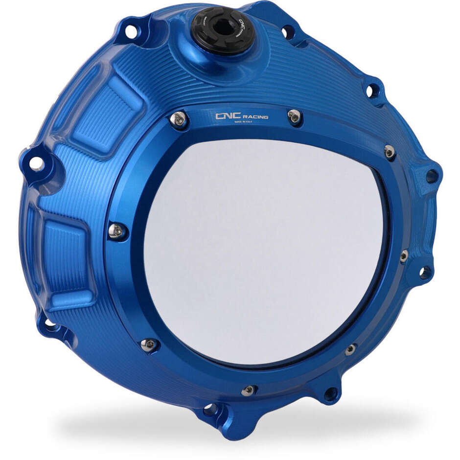 Cache embrayage transparent BMW CNC Racing CA800 Bleu Bleu
