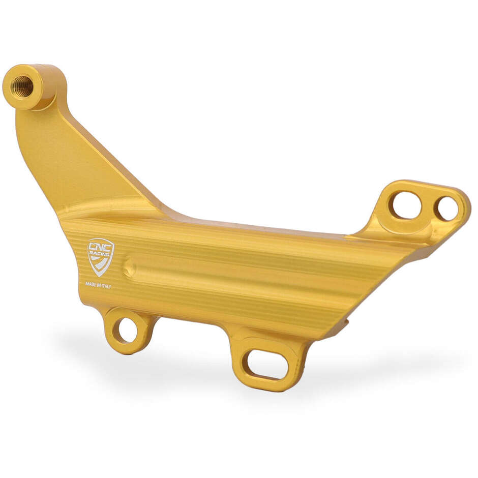 Cache-tuyau avec support de réservoir de frein arrière IFC01 Ducati CNC Racing Gold