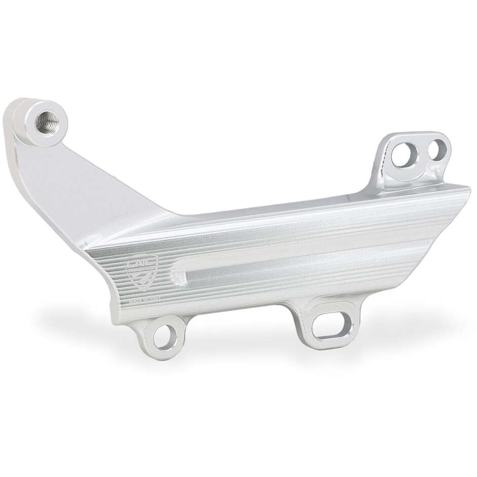 Cache-tuyau avec support de réservoir de frein arrière IFC01 Ducati CNC Racing Silver