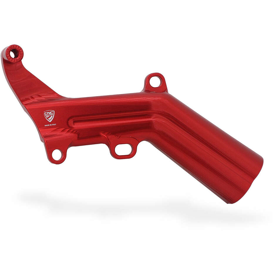 Cache-tuyau avec support de réservoir de frein arrière IFC04 Ducati CNC Racing Rouge