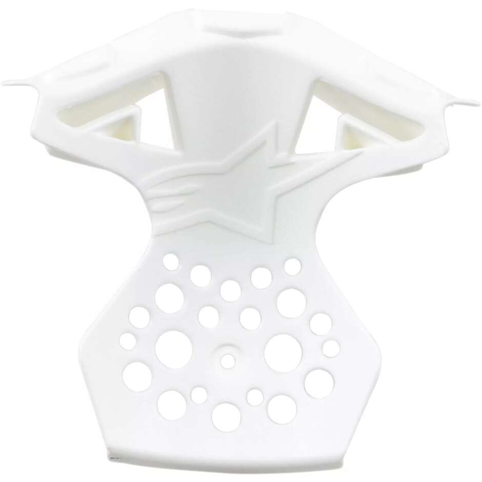 Cadre Alpinestars Mentonnière S-M10/S-M8 Blanc Brillant