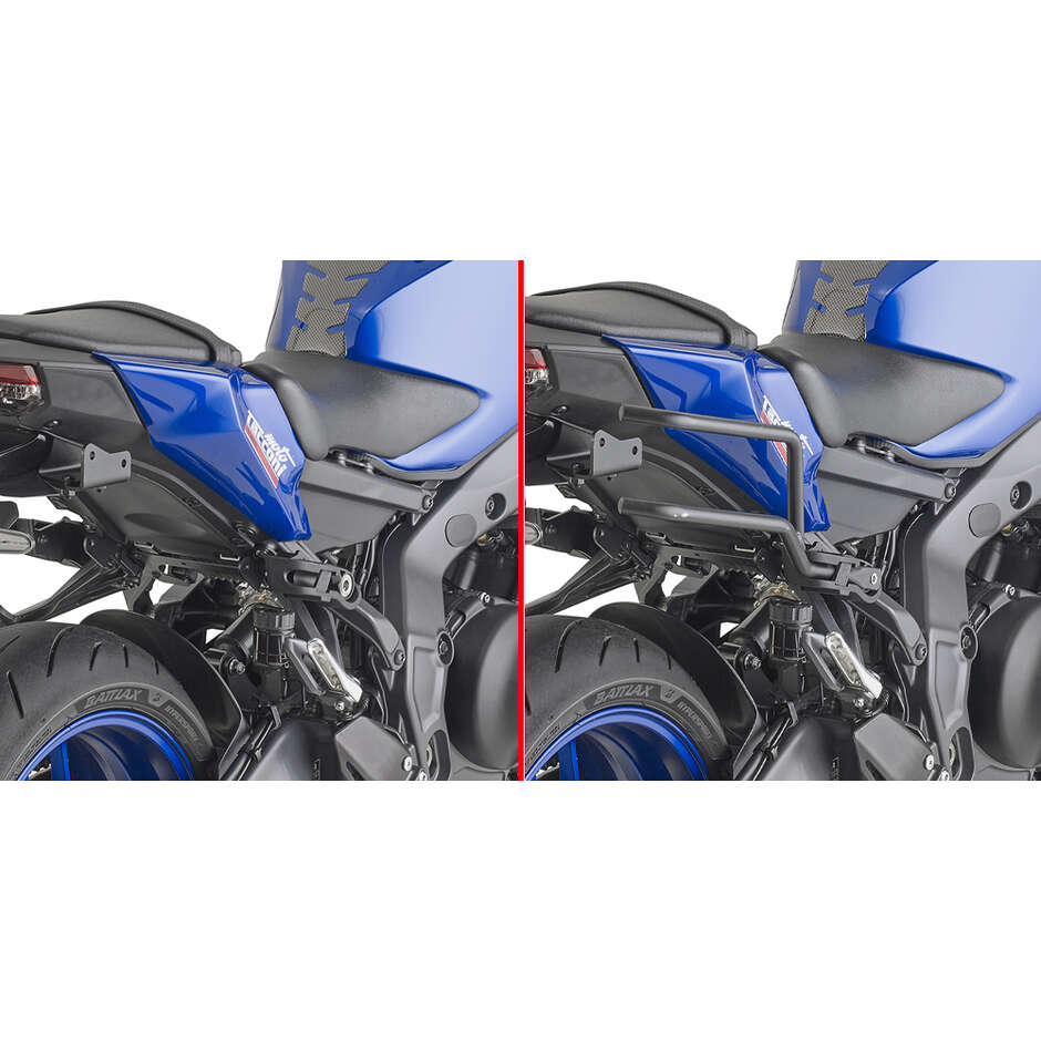 Cadres de fixation rapide spécifiques REMOVE-X pour sacoches souples Kappa TR2169K pour YAMAHA MT-09 (2024-2025)
