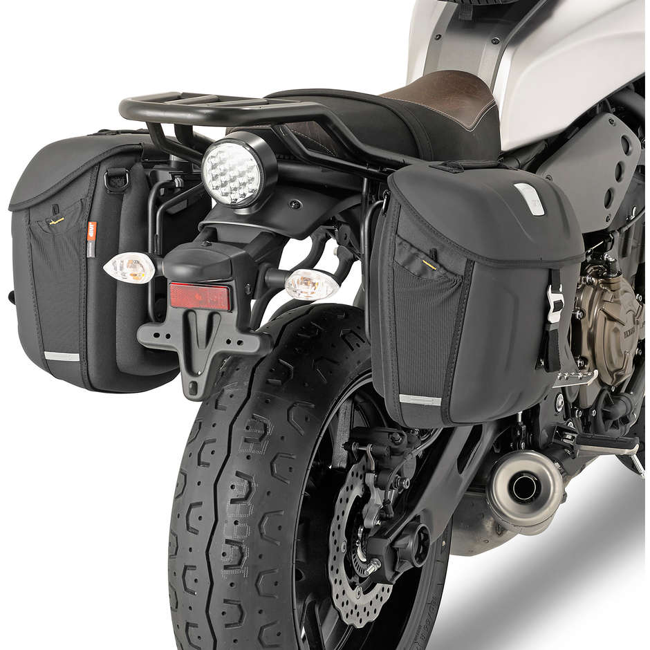 Cadres de moto Kappa TMT2126k pour sacs latéraux souples spécifiques pour Yamaha XSR700 (2016-21)