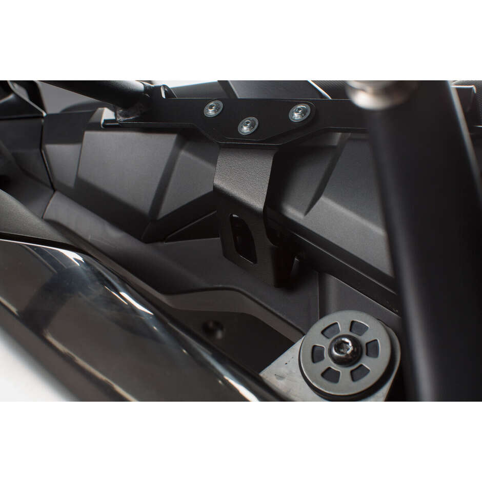 Cadres de porte-bagages noirs de sécurité tout-terrain Sw-Motech KFT.01.622.20101/B pour Honda CRF1000L (15-)/ Adv Sports (18-)