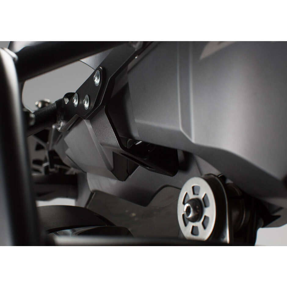Cadres de porte-bagages noirs de sécurité tout-terrain Sw-Motech KFT.01.622.20101/B pour Honda CRF1000L (15-)/ Adv Sports (18-)
